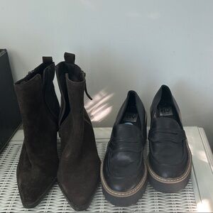 House of Harlow 1960 Brown and Black Women's Shoes
